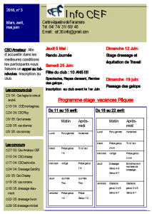 1 Bulletin info MAR à JUIN  2016 IMAGE